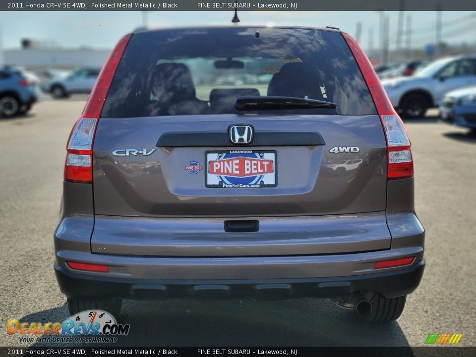 2011 Honda CR-V SE 4WD Polished Metal Metallic / Black Photo #15