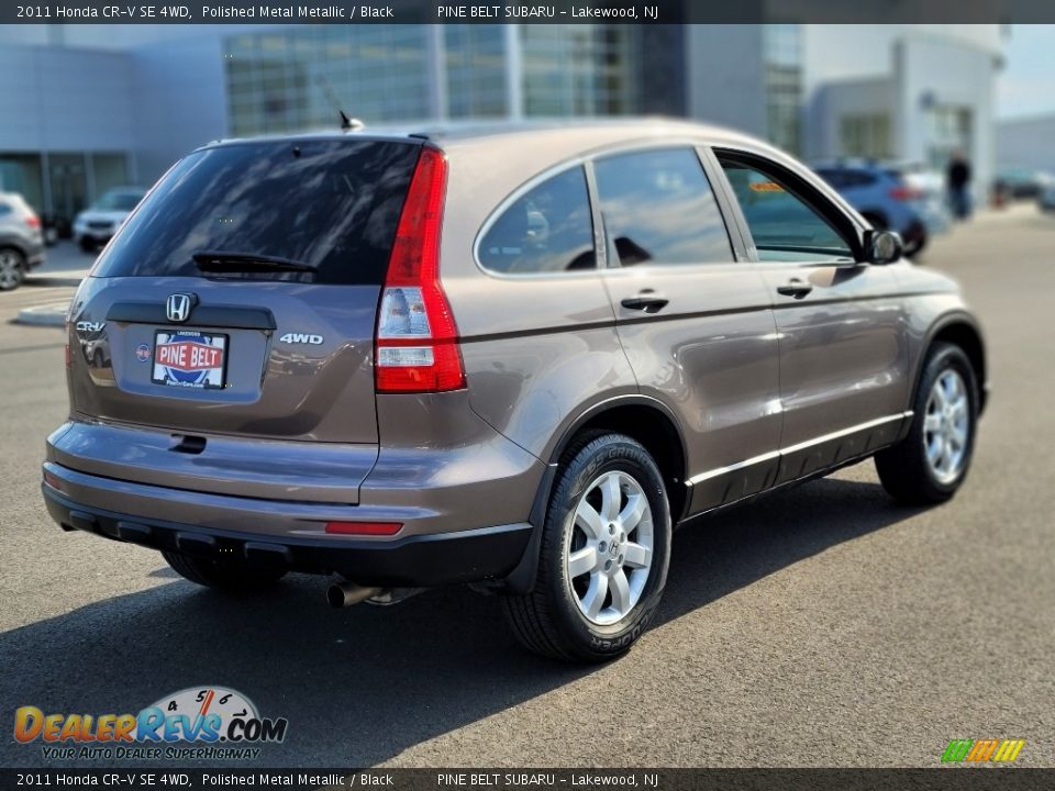 2011 Honda CR-V SE 4WD Polished Metal Metallic / Black Photo #16