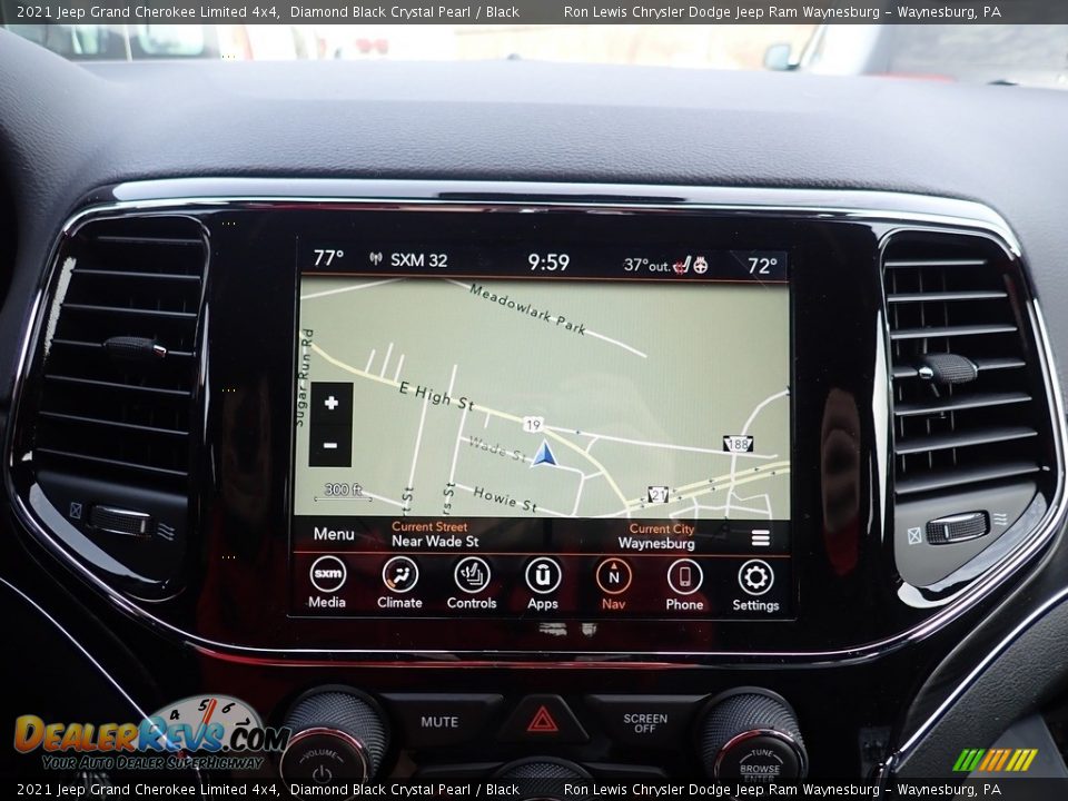 Navigation of 2021 Jeep Grand Cherokee Limited 4x4 Photo #18