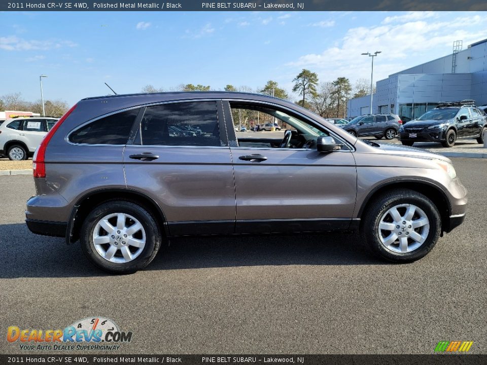 2011 Honda CR-V SE 4WD Polished Metal Metallic / Black Photo #17