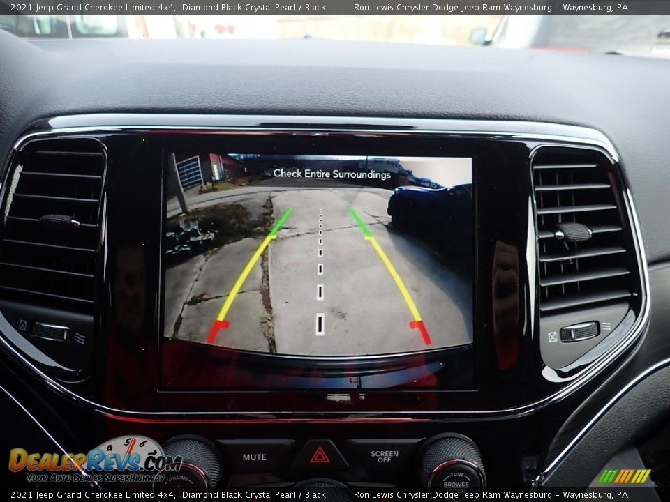 2021 Jeep Grand Cherokee Limited 4x4 Diamond Black Crystal Pearl / Black Photo #19