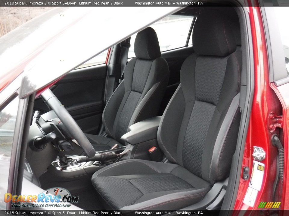 Front Seat of 2018 Subaru Impreza 2.0i Sport 5-Door Photo #20