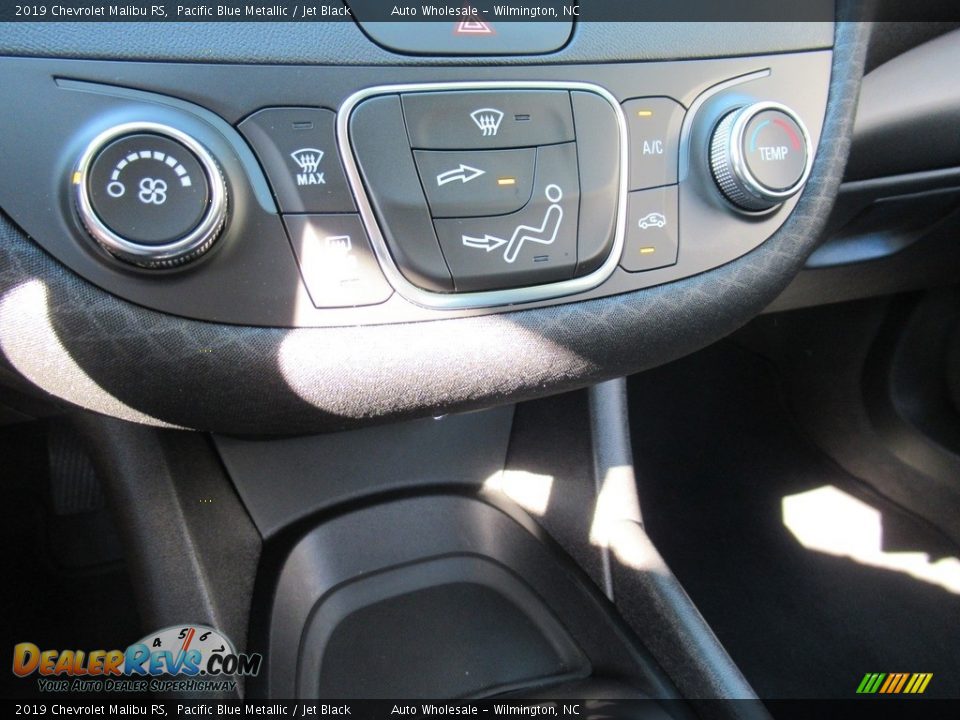 2019 Chevrolet Malibu RS Pacific Blue Metallic / Jet Black Photo #17