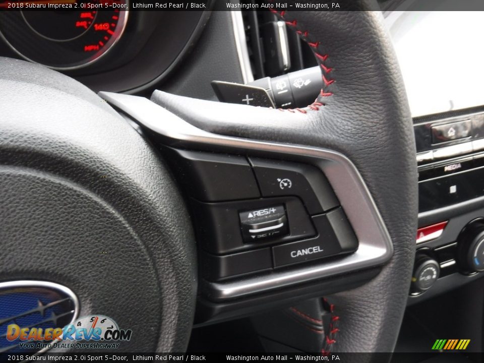 2018 Subaru Impreza 2.0i Sport 5-Door Steering Wheel Photo #24