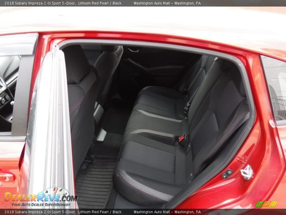 2018 Subaru Impreza 2.0i Sport 5-Door Lithium Red Pearl / Black Photo #25