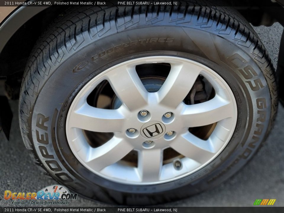 2011 Honda CR-V SE 4WD Polished Metal Metallic / Black Photo #26