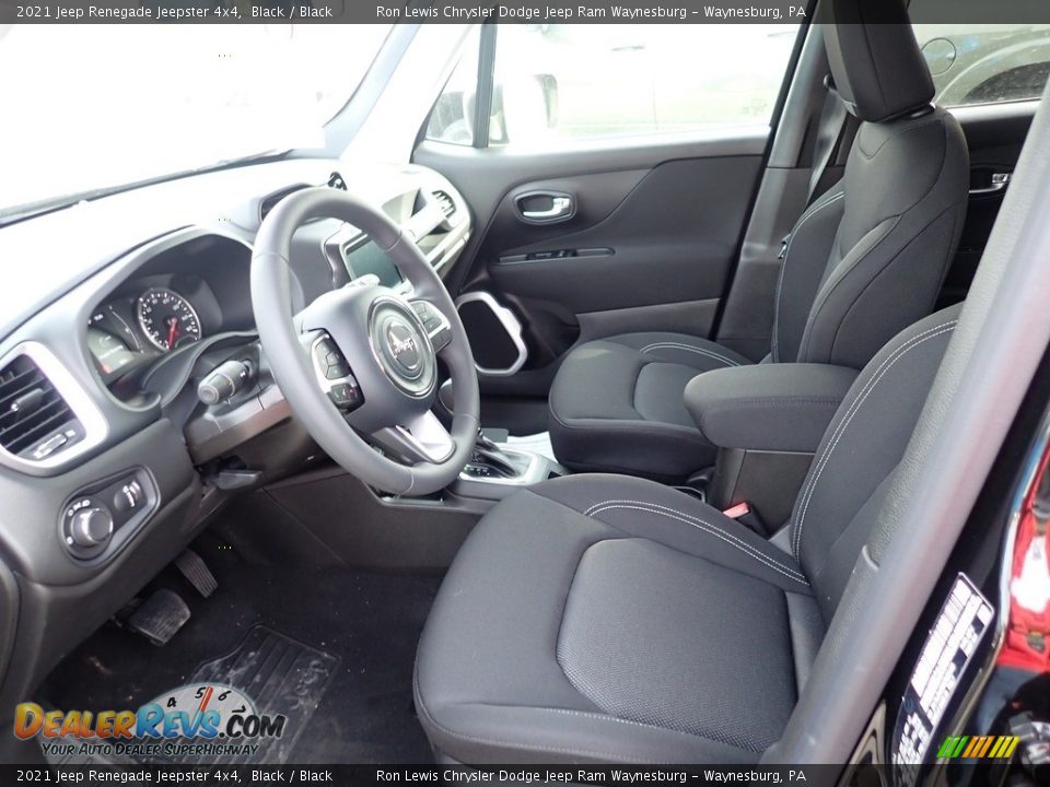 Front Seat of 2021 Jeep Renegade Jeepster 4x4 Photo #15