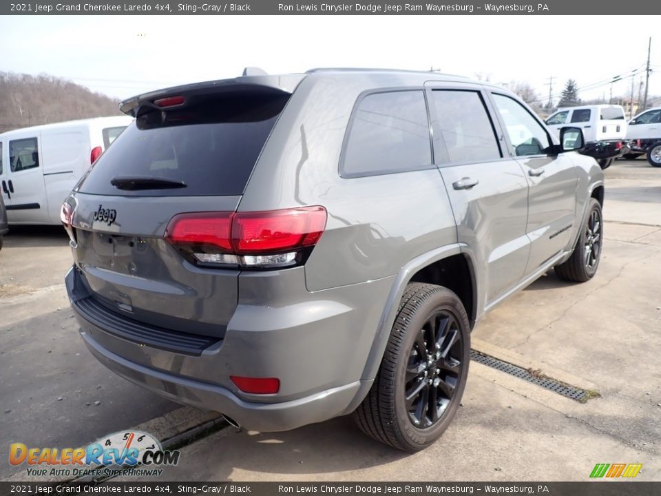 2021 Jeep Grand Cherokee Laredo 4x4 Sting-Gray / Black Photo #6