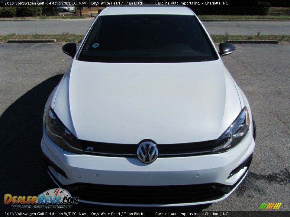 2019 Volkswagen Golf R 4Motion W/DCC. NAV. Oryx White Pearl / Titan Black Photo #5