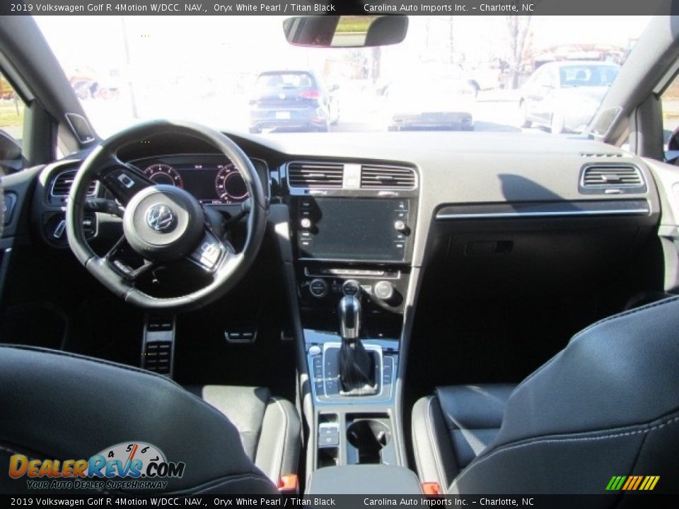 2019 Volkswagen Golf R 4Motion W/DCC. NAV. Oryx White Pearl / Titan Black Photo #13