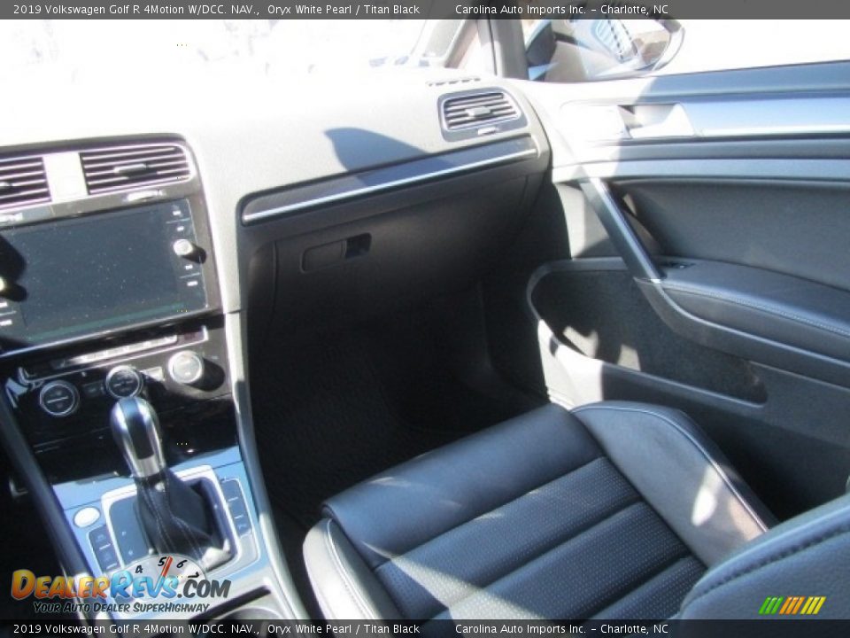 2019 Volkswagen Golf R 4Motion W/DCC. NAV. Oryx White Pearl / Titan Black Photo #14