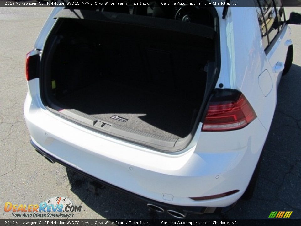 2019 Volkswagen Golf R 4Motion W/DCC. NAV. Oryx White Pearl / Titan Black Photo #20