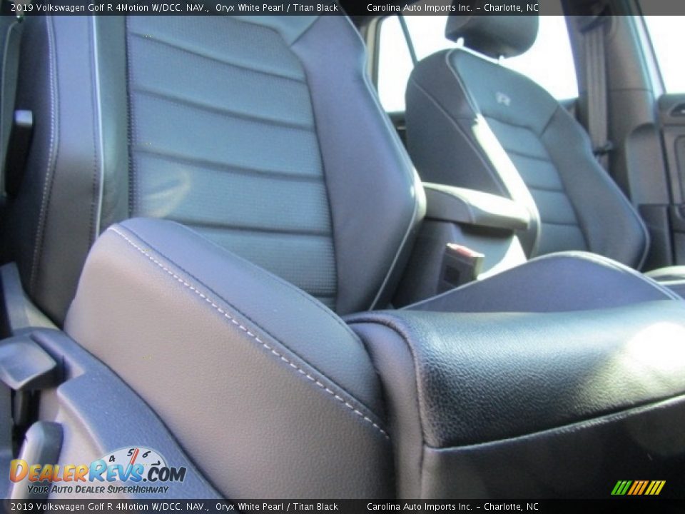 2019 Volkswagen Golf R 4Motion W/DCC. NAV. Oryx White Pearl / Titan Black Photo #22