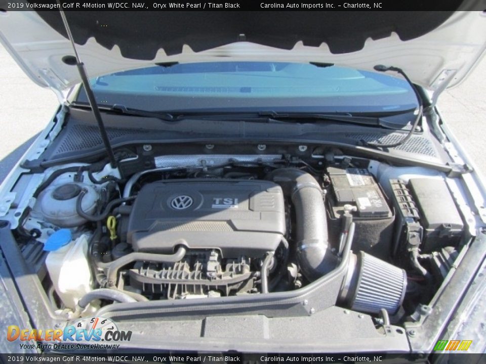 2019 Volkswagen Golf R 4Motion W/DCC. NAV. Oryx White Pearl / Titan Black Photo #24