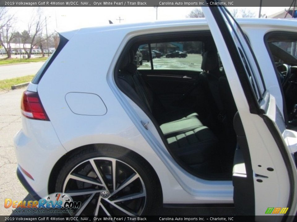 2019 Volkswagen Golf R 4Motion W/DCC. NAV. Oryx White Pearl / Titan Black Photo #25