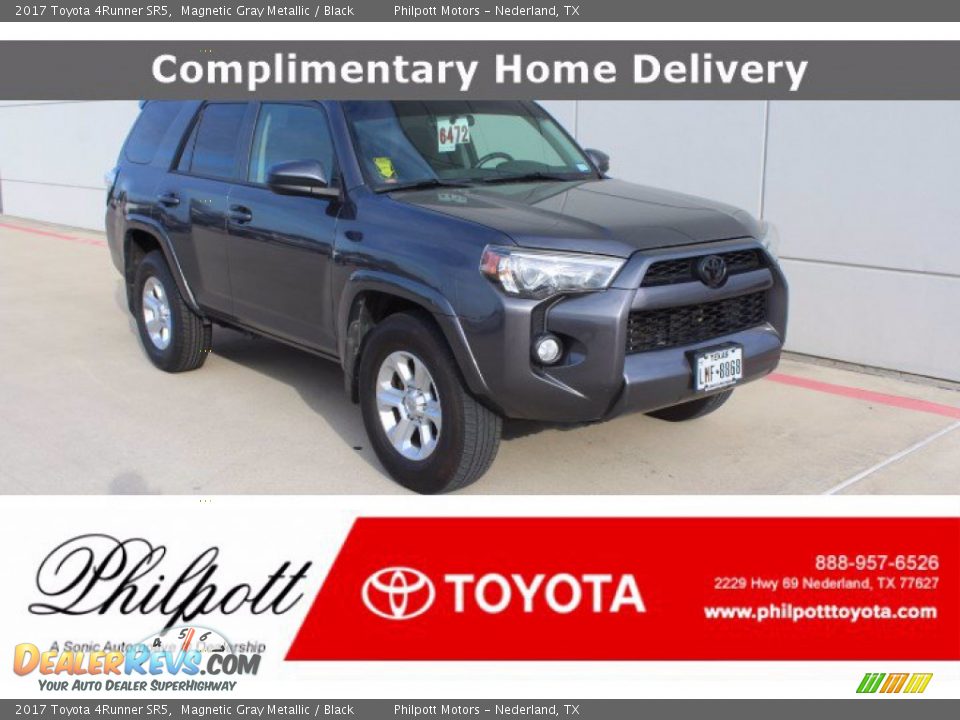 2017 Toyota 4Runner SR5 Magnetic Gray Metallic / Black Photo #1