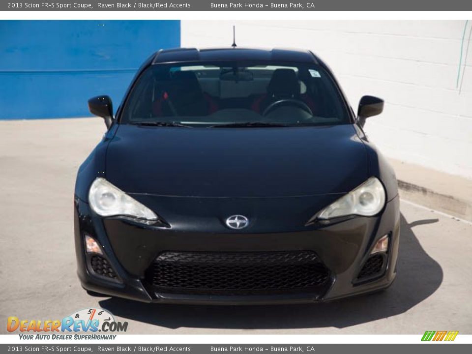 2013 Scion FR-S Sport Coupe Raven Black / Black/Red Accents Photo #7