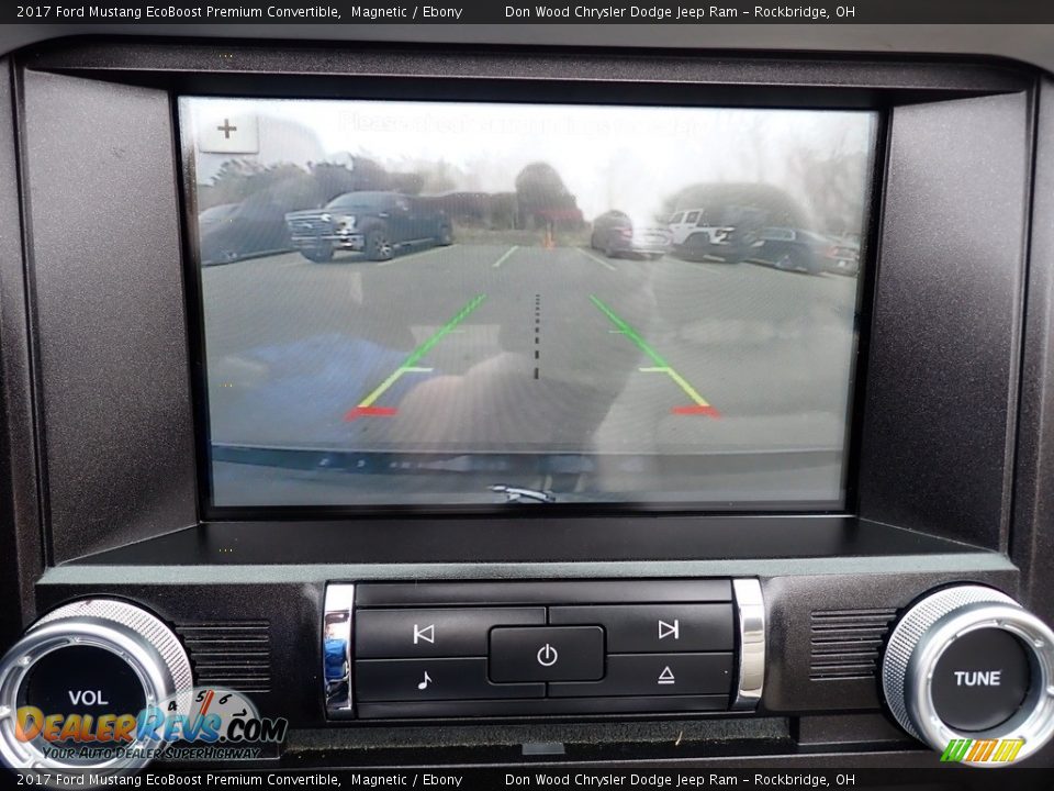 2017 Ford Mustang EcoBoost Premium Convertible Magnetic / Ebony Photo #3