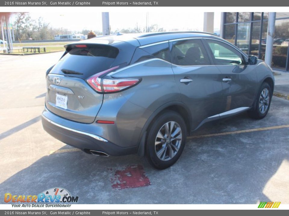 Gun Metallic 2016 Nissan Murano SV Photo #8