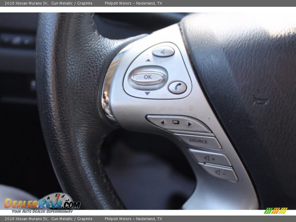 2016 Nissan Murano SV Steering Wheel Photo #11