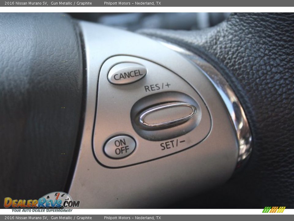 2016 Nissan Murano SV Steering Wheel Photo #12