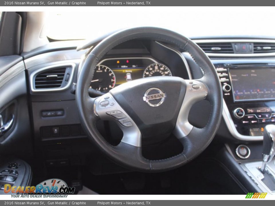 2016 Nissan Murano SV Steering Wheel Photo #21