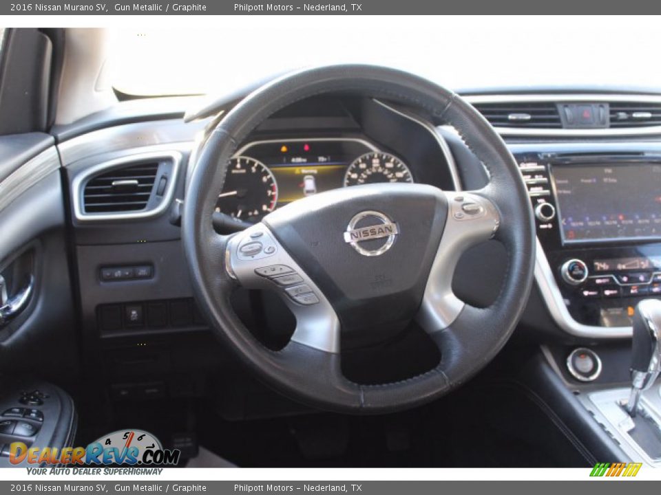 2016 Nissan Murano SV Steering Wheel Photo #21