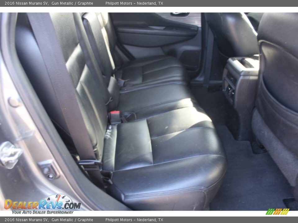 Rear Seat of 2016 Nissan Murano SV Photo #24
