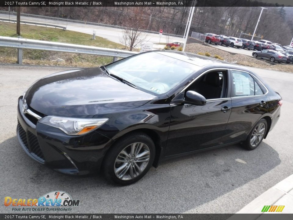 2017 Toyota Camry SE Midnight Black Metallic / Black Photo #11