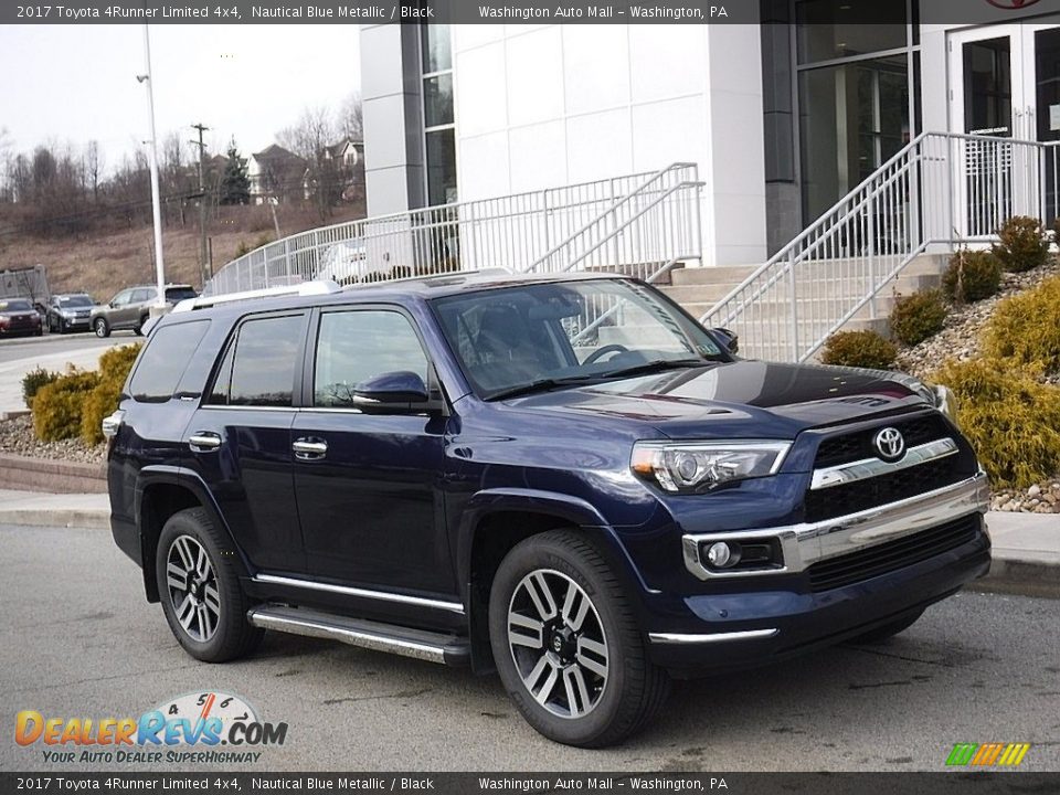 2017 Toyota 4Runner Limited 4x4 Nautical Blue Metallic / Black Photo #1