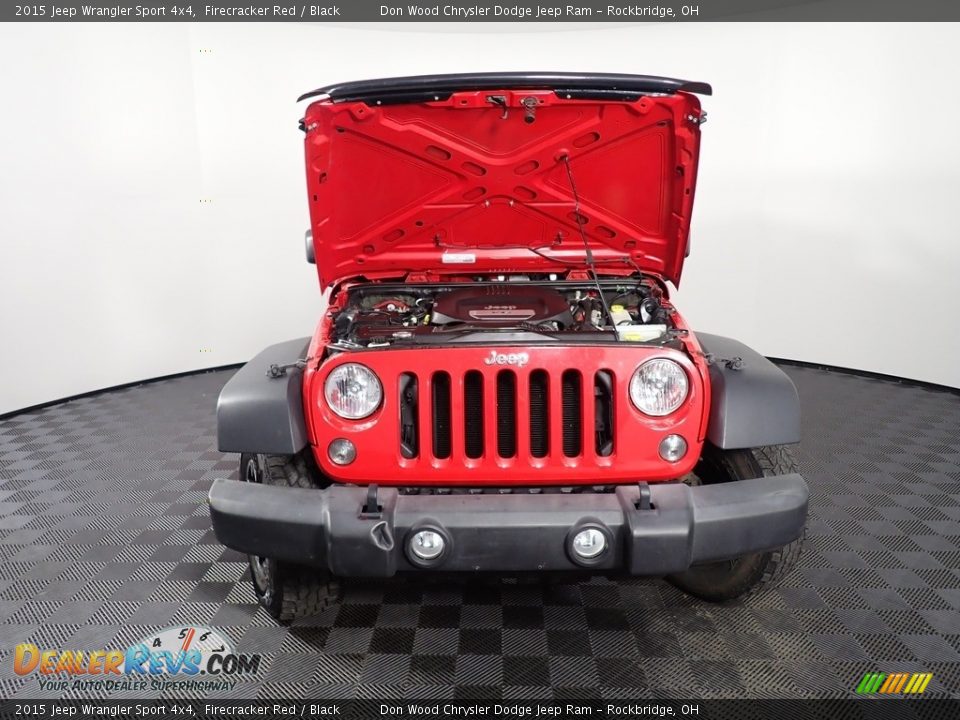 2015 Jeep Wrangler Sport 4x4 Firecracker Red / Black Photo #5