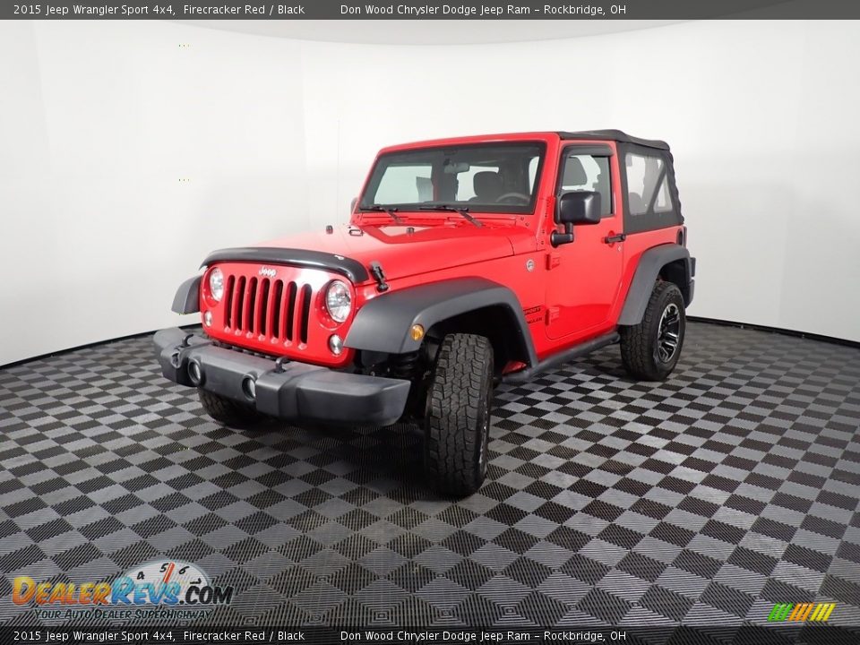 2015 Jeep Wrangler Sport 4x4 Firecracker Red / Black Photo #7