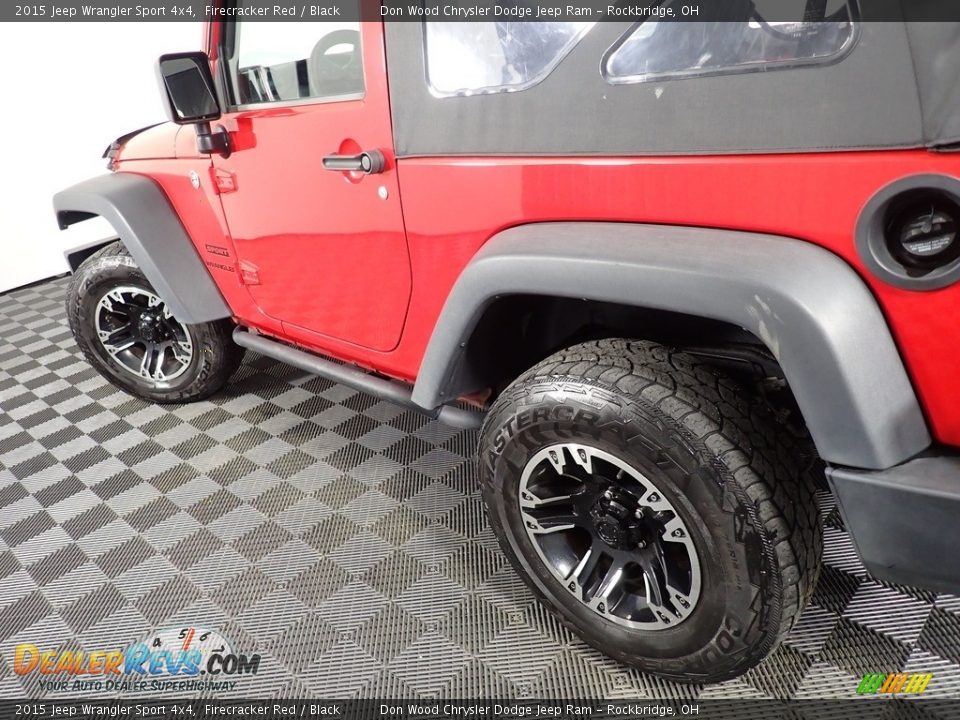 2015 Jeep Wrangler Sport 4x4 Firecracker Red / Black Photo #9