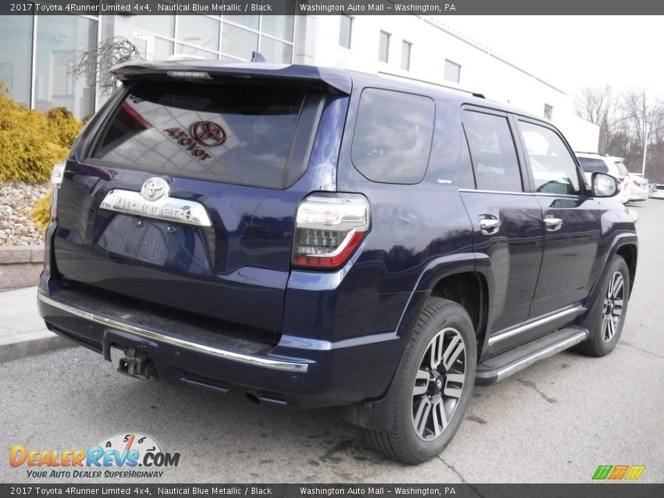 2017 Toyota 4Runner Limited 4x4 Nautical Blue Metallic / Black Photo #14