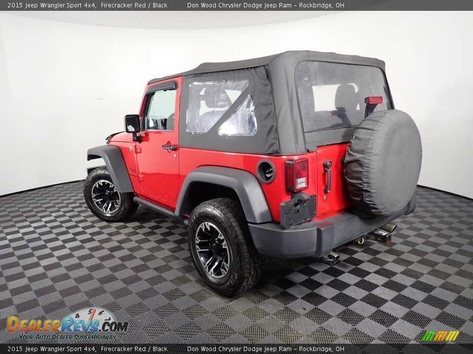 2015 Jeep Wrangler Sport 4x4 Firecracker Red / Black Photo #10