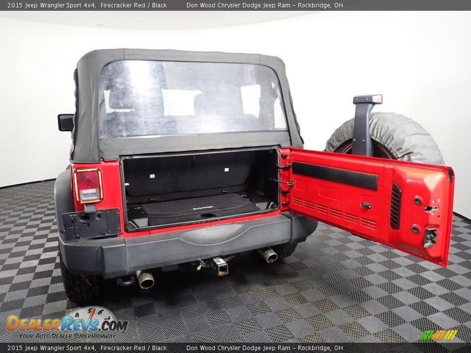2015 Jeep Wrangler Sport 4x4 Firecracker Red / Black Photo #13