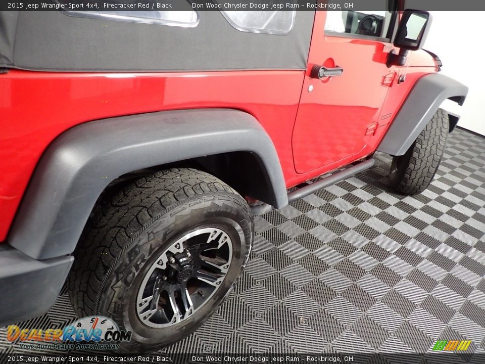 2015 Jeep Wrangler Sport 4x4 Firecracker Red / Black Photo #15