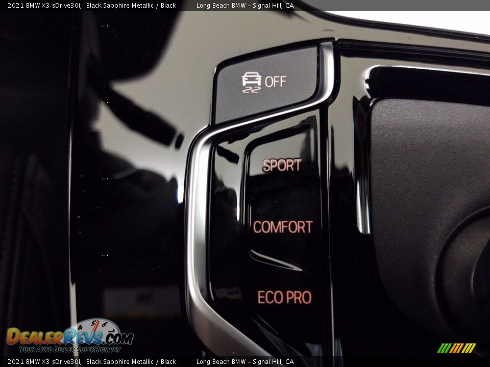 2021 BMW X3 sDrive30i Black Sapphire Metallic / Black Photo #23
