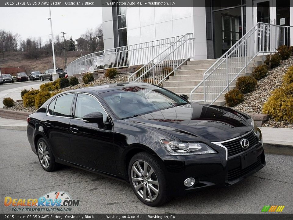 Front 3/4 View of 2015 Lexus GS 350 AWD Sedan Photo #1