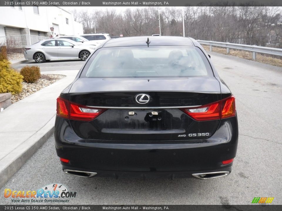 2015 Lexus GS 350 AWD Sedan Obsidian / Black Photo #15