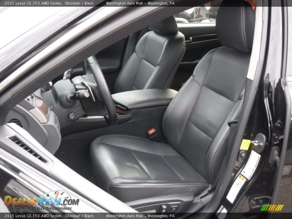 Front Seat of 2015 Lexus GS 350 AWD Sedan Photo #20