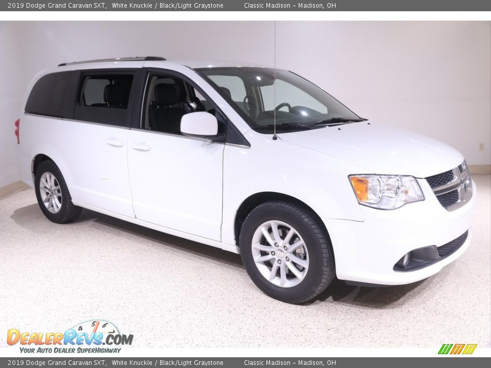 2019 Dodge Grand Caravan SXT White Knuckle / Black/Light Graystone Photo #1