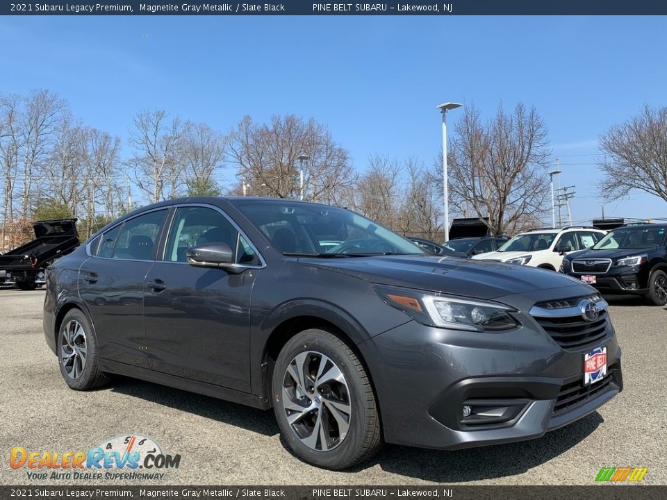 2021 Subaru Legacy Premium Magnetite Gray Metallic / Slate Black Photo #1