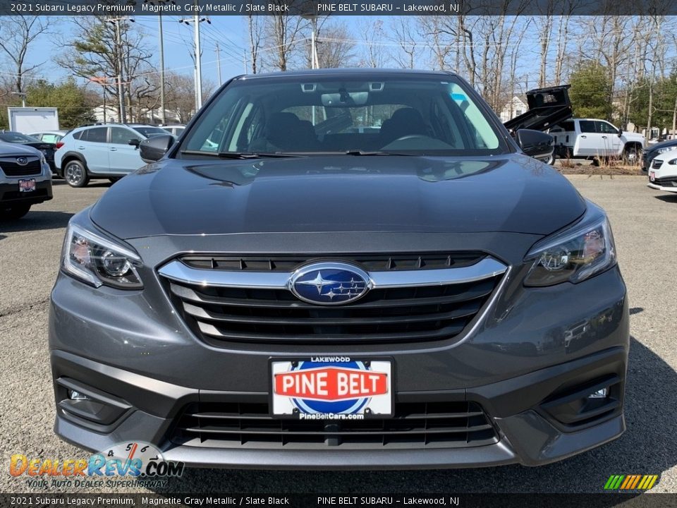 2021 Subaru Legacy Premium Magnetite Gray Metallic / Slate Black Photo #3