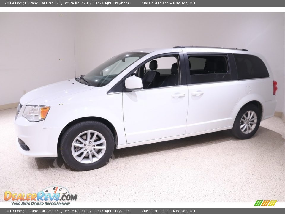2019 Dodge Grand Caravan SXT White Knuckle / Black/Light Graystone Photo #3