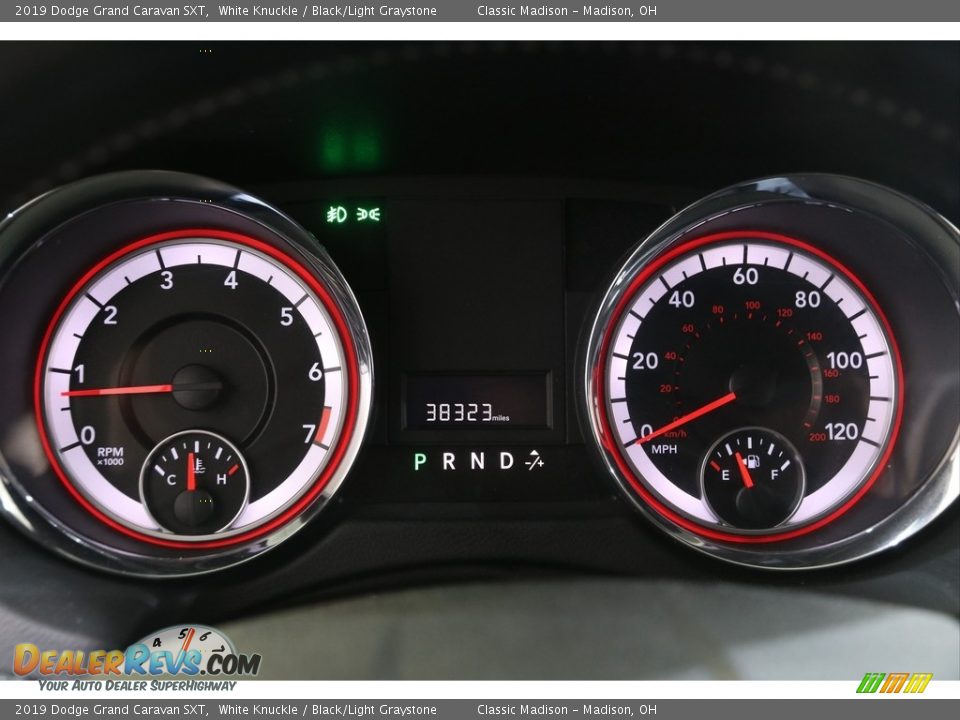 2019 Dodge Grand Caravan SXT White Knuckle / Black/Light Graystone Photo #8