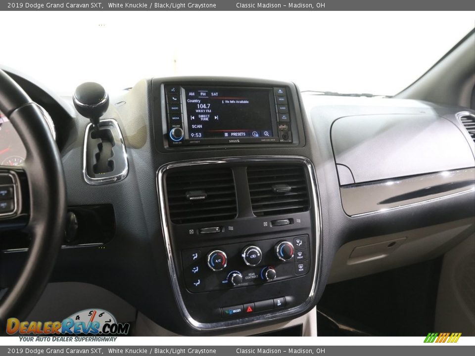 2019 Dodge Grand Caravan SXT White Knuckle / Black/Light Graystone Photo #9