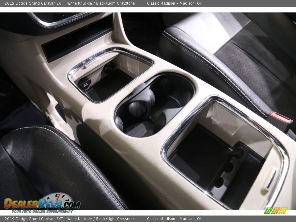 2019 Dodge Grand Caravan SXT White Knuckle / Black/Light Graystone Photo #12