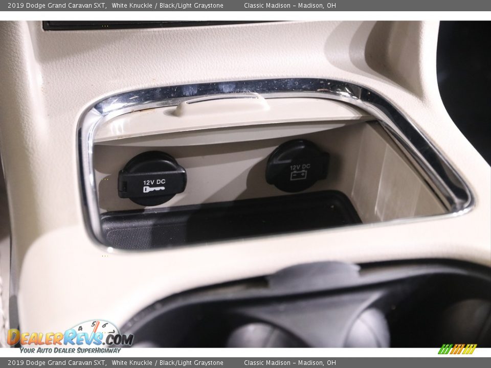 2019 Dodge Grand Caravan SXT White Knuckle / Black/Light Graystone Photo #13