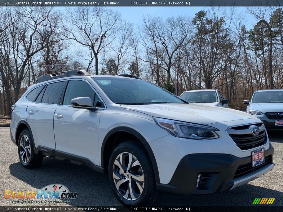 2021 Subaru Outback Limited XT Crystal White Pearl / Slate Black Photo #1